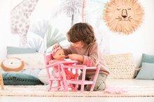 Játékbaba etetőszékek - Etetőszék High Chair Pink Corolle 36-42 cm játékbabának rózsaszín_2