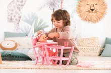 Stolčki za dojenčke - Stolček za hranjenje High Chair Pink Corolle za 36-42 cm punčko rožnati_3