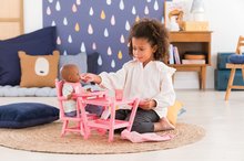 Játékbaba etetőszékek - Etetőszék High Chair Pink Corolle 36-42 cm játékbabának rózsaszín_4
