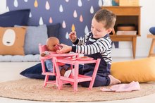Puppenstühle - Esszimmerstuhl High Chair Pink Corolle für eine 36-42 cm große Puppe, rosa CO141290_8
