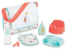 Dodatki za punčke in dojenčke - Previjalna torba s podlogo 2v1 Corolle za 36-42 cm dojenčka 7 dodatkov od 24 mes_2