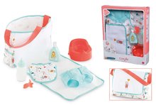 Játékbaba kiegészítők - Pelenkázó táska alátéttel 2in1 Corolle 36-42 cm játékbabának 7 kiegészítővel 24 hó-tól_2