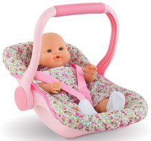 Kinderwagen für Puppe ab 18 Monaten - Ei zum Tragen einer Puppe Carrier Floral Corolle für eine 36-42 cm große Puppe CO141330_0