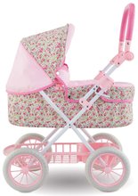 Vozički od 18. meseca - Globoki voziček s previjalno torbo Carriage Floral Corolle zložljiv za 36-52 cm dojenčka nastavljiv po višini_0