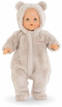 Kleidung für Puppen - Die Kleidung Overalls Bear Mon Grand Poupon Corolle für eine 36 cm große Puppe ab 24 Monaten_0