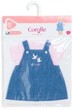 Oblečenie pre bábiky - Oblečenie Dress Pink Sailor Bords de Loire Mon Grand Poupon Corolle pre 36 cm bábiku od 24 mes_3
