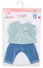 Játékbaba ruhák - Ruha szett Pants & T-Shirt Sailor Bords de Loire Mon Grand Poupon Corolle 36 cm játékbabára 24 hó-tól_3