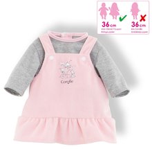 Játékbaba ruhák - Ruha Dress & T-Shirt Bords de Loire Mon Grand Poupon Corolle 36 cm játékbabára 24 hó-tól_0