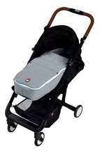 Kinderwagen - Fußsack für Kinderwagen Baby Cocoon CityLink® III Red Castle schwarz, kompatibel für die meisten Kinderwagen ab 0 Monaten_3