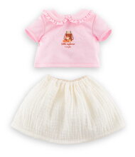 Tričko a sukňa pre bábiku T-Shirt & Skirt Little Explorer Mon Grand Poupon Corolle