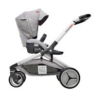 Wózki - Wózek dla dwojga dzieci Red Castle Evolutwin® Grey regulowany z kompletnym wyposażeniem i ochroną przeciwdeszczową_3