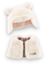 Vesta a čiapka pre bábiku Winter Set Little Explorer Mon Grand Poupon Corolle