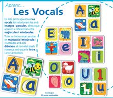 Gesellschaftsspiele in Fremdsprachen - Lernspiel Wir lernen das Alphabet Educa 30 Teile - Gegenstände und Buchstaben von 4-5 Jahren_0