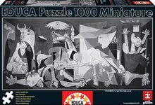 Puzzle miniatúrne - Puzzle Miniature Series - Guernica, Pablo Picasso Educa 1000 dielov od 12 rokov_1