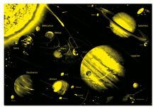 Svietiace puzzle  - Puzzle Neon Series, Solar System Educa 1000 dielov od 12 rokov_1