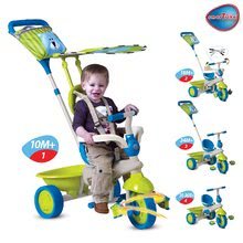 Tricikli od 10. meseca - Tricikel Safari Medved Touch Steering smarTrike zeleno-moder od 10 mes_0