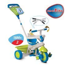 Tricikli od 10. meseca - Tricikel Safari Medved Touch Steering smarTrike zeleno-moder od 10 mes_1