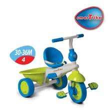 Tricikli za djecu od 10 mjeseci - Tricikl Safari Bear TouchSteering smarTrike zeleno-plavi od 10 mjeseci_3