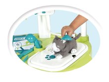 Produse vechi - Mașină medicală 2 în 1 Smoby cu 2 animale cu 11 accesorii 48*46*86 cm_2