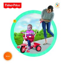 Trojkolky od 10 mesiacov - Trojkolka Fisher-Price Classic Red smarTrike červená od 10 mes_0