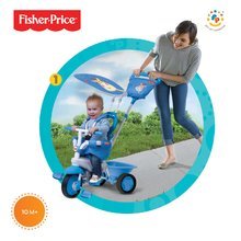 Trojkolky od 10 mesiacov - Trojkolka Fisher-Price Elite Blue smarTrike modrá od 10 mes_0