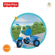 Triciclete de la 10 luni - Tricicletă Fisher-Price Elite smarTrike albastră de la 10 luni_2