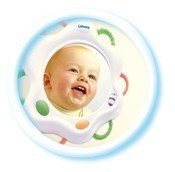 Staré položky - Magické zrkadlo Cotoons Smoby so zvukmi pre kojencov biele od 6 mes_0