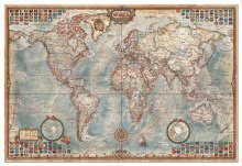 Puzzle 4000 - 8000 elementów - Puzzle The World Executive Map Educa 4000 części od 15 lat_0