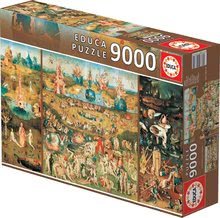 Puzzle Grădina desfătărilor umane - Hieronymus Bosch Educa 9000 de piese de la 15 ani