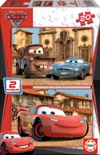 Dječje puzzle do 100 dijelova - EDUCA 14938 PUZZLE CARDBOARD Disney  Cars 2 / 2 x 20 dielov 28*20 cm _0