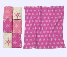 Couches - langes en flanelle toTs-smarTrike flocons 6 pièces 100 % flanelle de coton peigné rose à partir de 0 mois_0