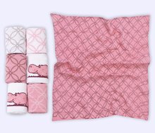 Pelene - 150202 plienky bavlnené super jemné toT's-smarTrike ružový hroch vyšívané 6 kusov 100% prírodná bavlna _0