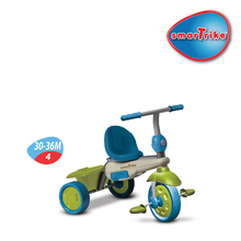 Triciklik 10 hónapos kortól - Tricikli Vanilla Touch Steering smarTrike zöld-kék 10 hó-tól_3