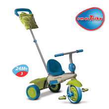 Trikes from 10 months - Vanilla Touch Steering smarTrike Kid Tricycle green-blue, 10 months and over_2