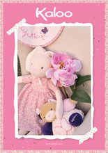 Handrové bábiky - Plyšový zajačik bábika Petite Rose-Musical Doll Kaloo v sukničke spievajúci 30 cm v darčekovom balení pre najmenších_5