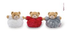 Decorațiuni pentru camera copiiilor - Ursuleţ de pluş Xmas Ball Kaloo glob de crăciun 11 cm din pluş moale pentru cei mici roşu_1