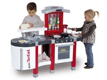 Staré položky - Elektronická kuchyňka Superchef Tefal Smoby s funkcí vody a barovým pultem a zvuky a 37 doplňků_0