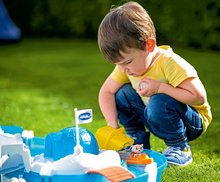 Wasserstraßen für Kinder - Wasserstraße AquaPlay Polarforschungsstation mit Wasserpumpe auf einem Nordfeld mit Eisbär im Boot 2 Figuren Polar_1