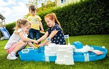 Circuits à eau pour enfants - Piste d'eau Polar AquaPlay Station de recherche avec une pompe à eau au pôle Nord avec un ours polaire dans un bateau et 2 figurines_6