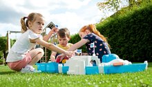 Wasserstraßen für Kinder - Wasserstraße AquaPlay Polarforschungsstation mit Wasserpumpe auf einem Nordfeld mit Eisbär im Boot 2 Figuren Polar_9