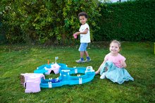 Piste de apă pentru copii - Pistă de apă în formă de inimioară cu leagăn și ascunzătoare Mermaid AquaPlay cu autocolante impermeabile și 2 sirene de la 3 ani AQ1523_8