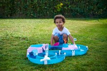Piste acquatiche per bambini - Circuito acquatico a forma di cuore con altalena e nascondiglio Mermaid AquaPlay con etichette impermeabili e 2 figurine di sirene_10