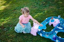 Piste de apă pentru copii - Pistă de apă în formă de inimioară cu leagăn și ascunzătoare Mermaid AquaPlay cu autocolante impermeabile și 2 sirene de la 3 ani AQ1523_22