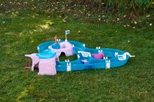 Piste acquatiche per bambini - Circuito acquatico a forma di cuore con altalena e nascondiglio Mermaid AquaPlay con etichette impermeabili e 2 figurine di sirene_25