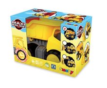 Sandautos - Maxi Bolide Smoby 3 Spielzeugautos Set Kipper, Bulldozer und Bagger Länge 42 cm_4