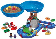 Bootsstraßen-Sets für Kinder - Wasserstraßen-Set Adventure Land AquaPlay Abenteuer unter dem Wasserfall mit Sandkasten und Booten_36