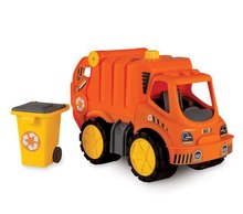 Staré položky - Súprava 3 autíčok Maxi Bolide Smoby sanitka, hasičské a smetiarske auto dĺžka 45 cm_5