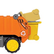 Staré položky - Súprava 3 autíčok Maxi Bolide Smoby sanitka, hasičské a smetiarske auto dĺžka 45 cm_7