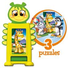 Puzzle za najmanje - EDUCA 15499 Baby puzzle Skladačka Tower s kockami od 18 mesiacov, 32*30*7 cm _0