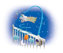 Hračky nad postieľku - Kolotoč nad postieľku Cotoons Smoby kométa so svetlom a zvukom pre kojencov modrý_3